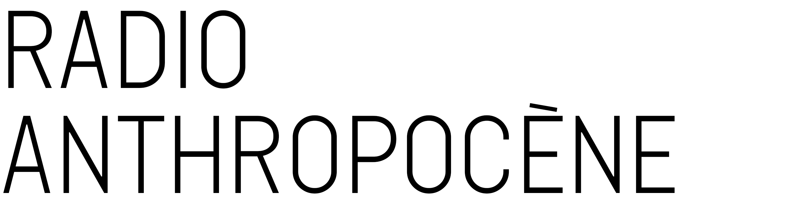 Radio Anthropocene
